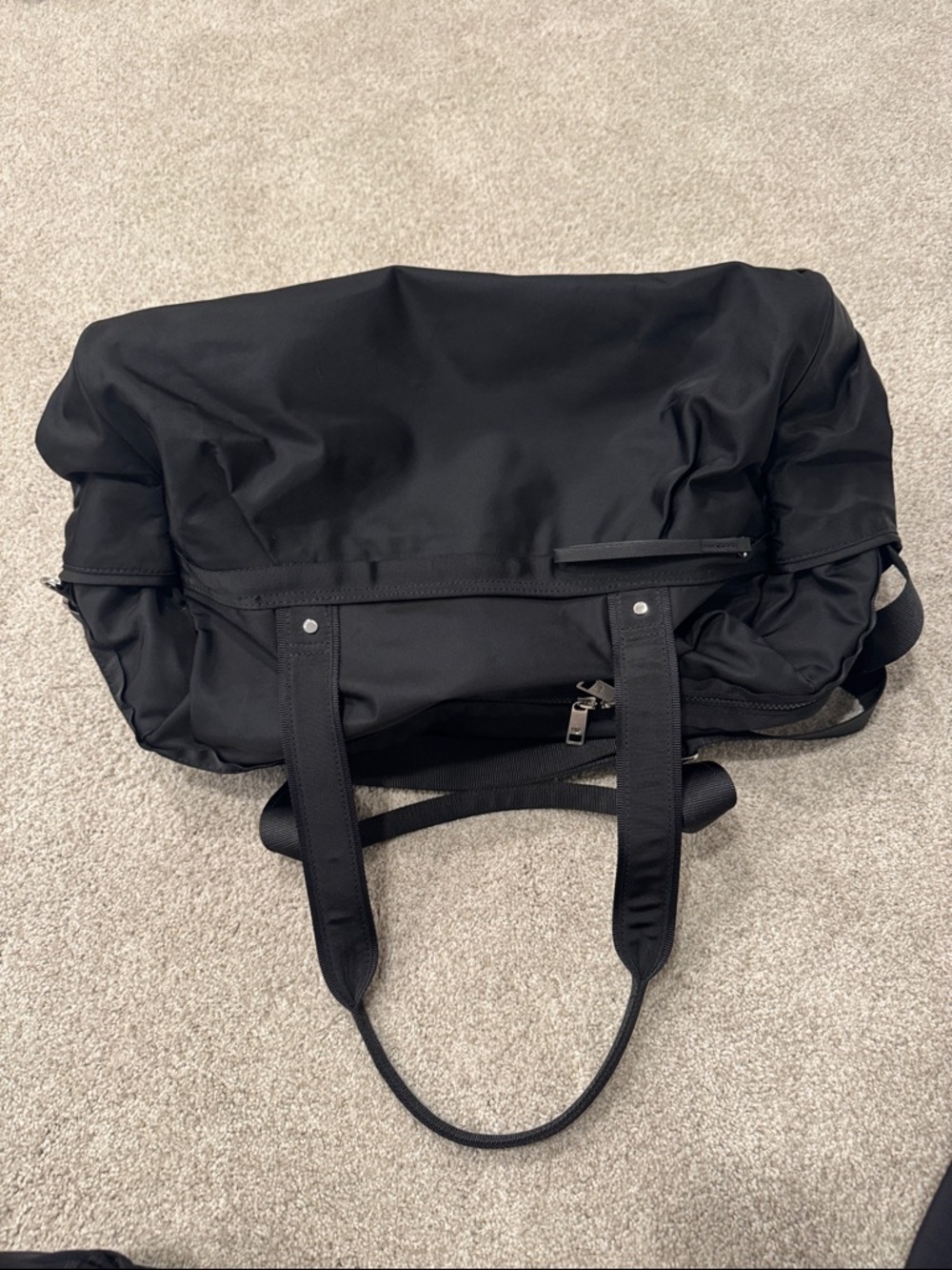 lululemon athletica Black Travel Duffel Bag - Picture 3 of 4